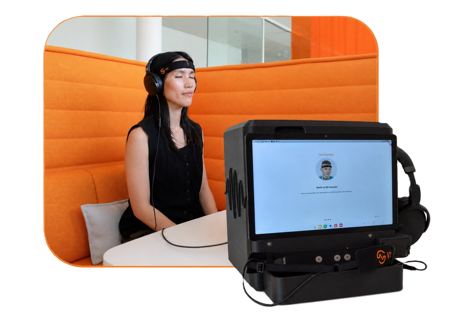 Neurofeedback station Neurocube